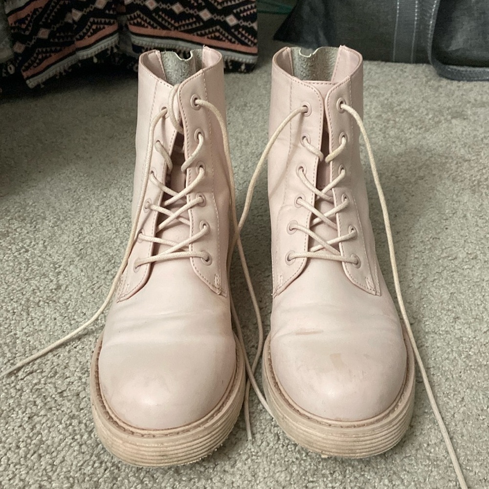 ALDO Pink Boots Size 7